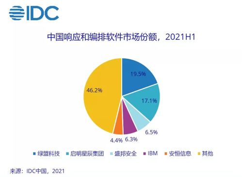 上半年中國IT安全軟件市場強勁增長，網絡與信息安全軟件開發(fā)收入同比攀升36.6%
