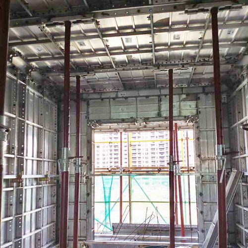 鋁模板廠家 來圖加工定制鋁合金模板 施工周期短 四天建筑一層
