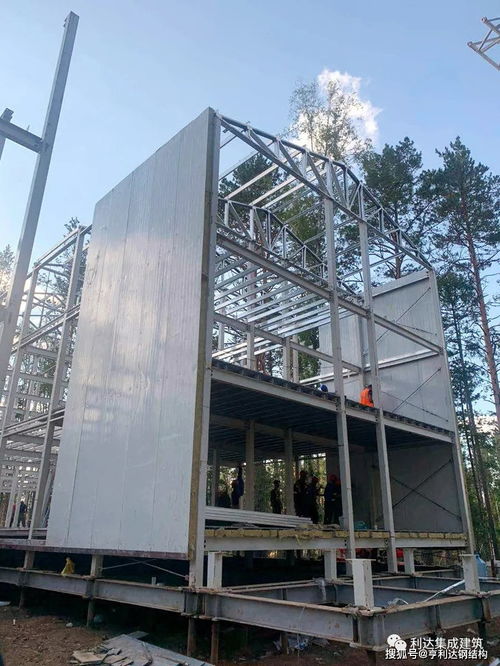 俄羅斯克拉斯諾亞爾斯克鋼結構建筑工程營地